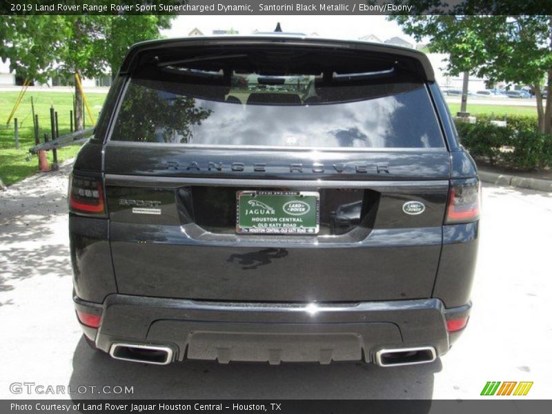 Santorini Black Metallic / Ebony/Ebony 2019 Land Rover Range Rover Sport Supercharged Dynamic