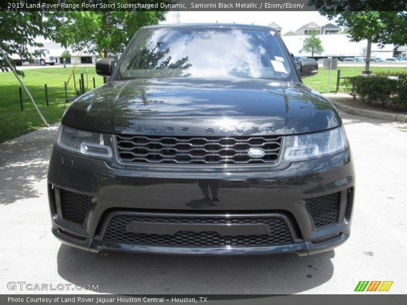 Santorini Black Metallic / Ebony/Ebony 2019 Land Rover Range Rover Sport Supercharged Dynamic