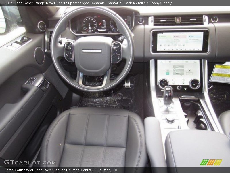 Santorini Black Metallic / Ebony/Ebony 2019 Land Rover Range Rover Sport Supercharged Dynamic