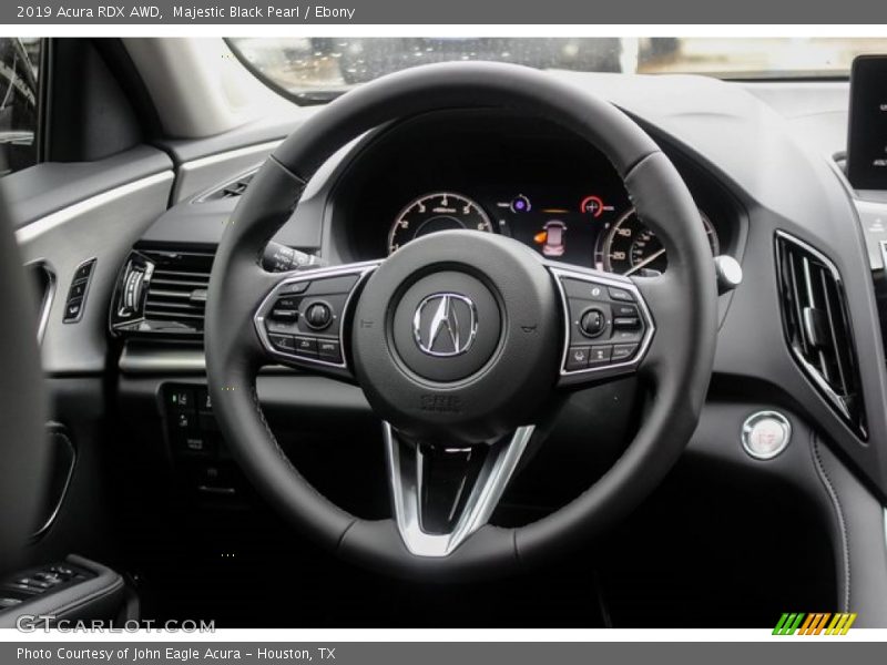 Majestic Black Pearl / Ebony 2019 Acura RDX AWD