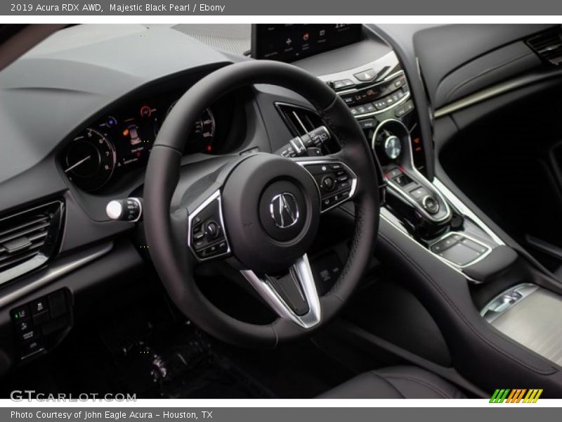 Majestic Black Pearl / Ebony 2019 Acura RDX AWD