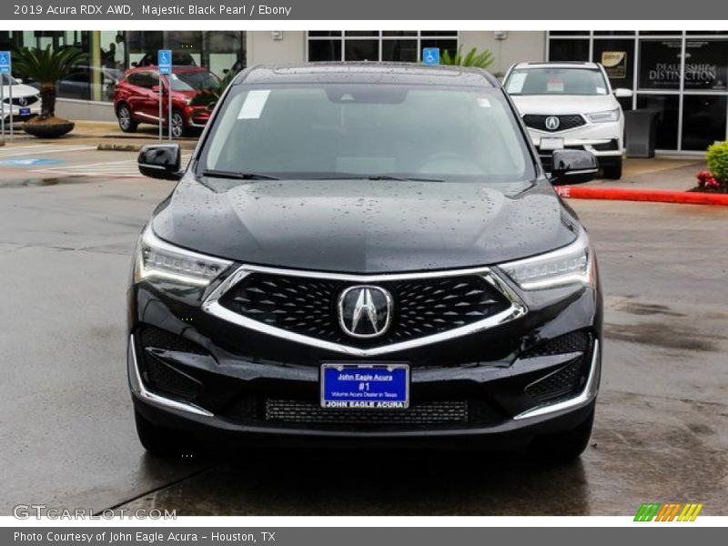 Majestic Black Pearl / Ebony 2019 Acura RDX AWD