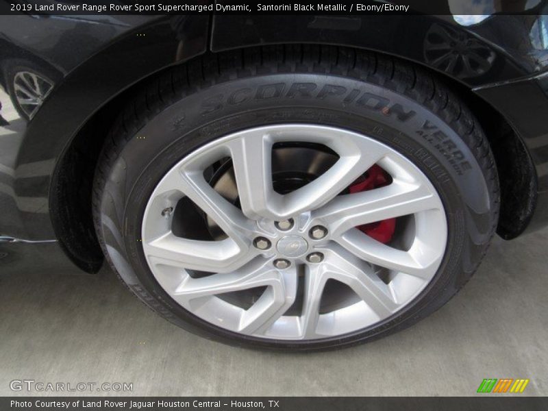 Santorini Black Metallic / Ebony/Ebony 2019 Land Rover Range Rover Sport Supercharged Dynamic