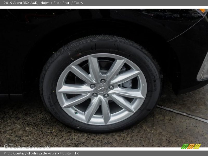 Majestic Black Pearl / Ebony 2019 Acura RDX AWD