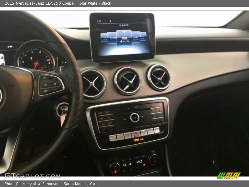 Polar White / Black 2019 Mercedes-Benz CLA 250 Coupe