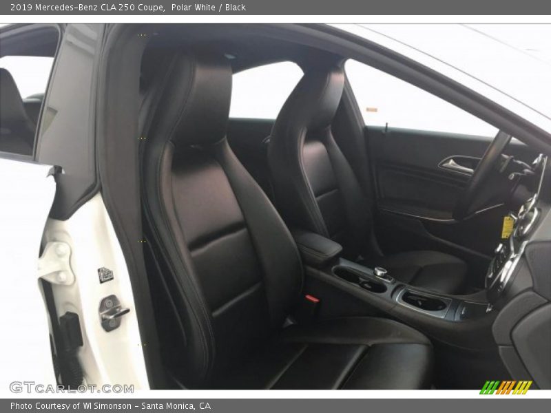 Polar White / Black 2019 Mercedes-Benz CLA 250 Coupe