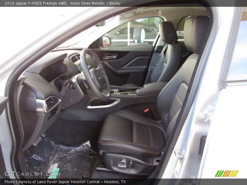 Front Seat of 2019 F-PACE Prestige AWD
