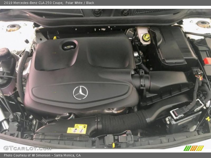 Polar White / Black 2019 Mercedes-Benz CLA 250 Coupe
