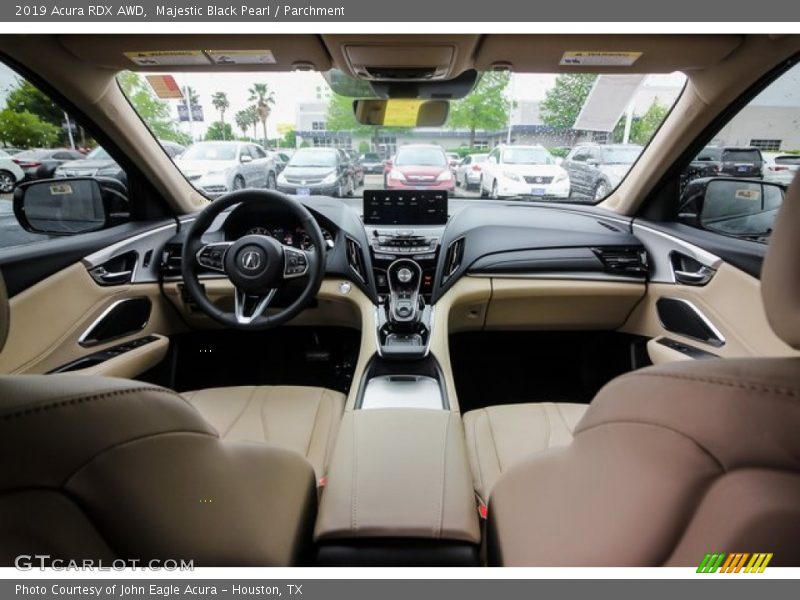 Majestic Black Pearl / Parchment 2019 Acura RDX AWD