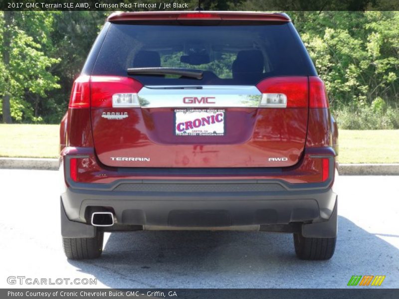 Crimson Red Tintcoat / Jet Black 2017 GMC Terrain SLE AWD