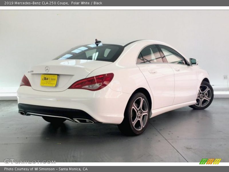 Polar White / Black 2019 Mercedes-Benz CLA 250 Coupe