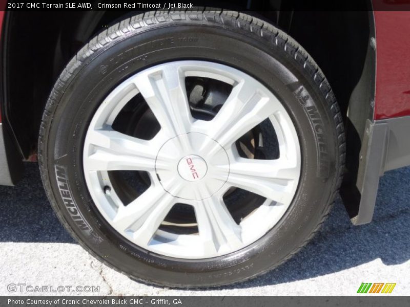 Crimson Red Tintcoat / Jet Black 2017 GMC Terrain SLE AWD