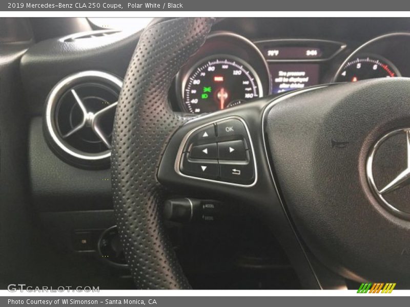 Polar White / Black 2019 Mercedes-Benz CLA 250 Coupe