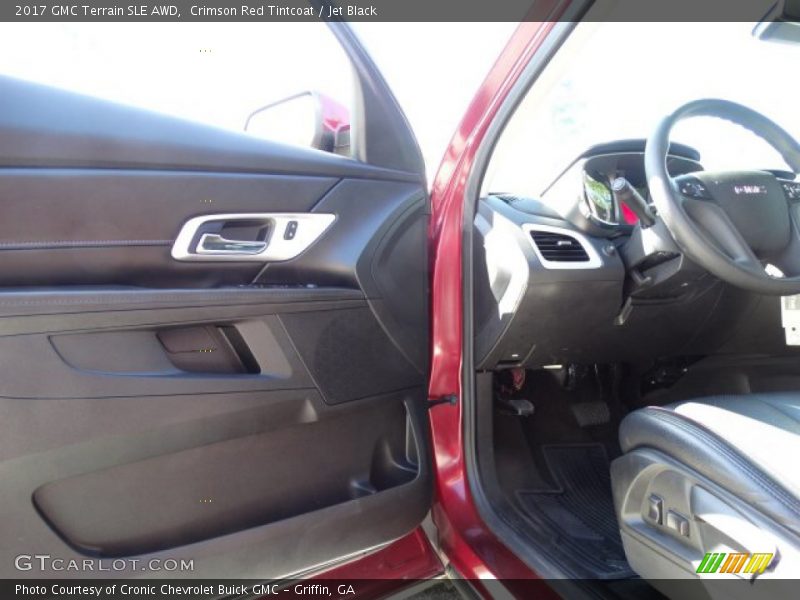 Crimson Red Tintcoat / Jet Black 2017 GMC Terrain SLE AWD