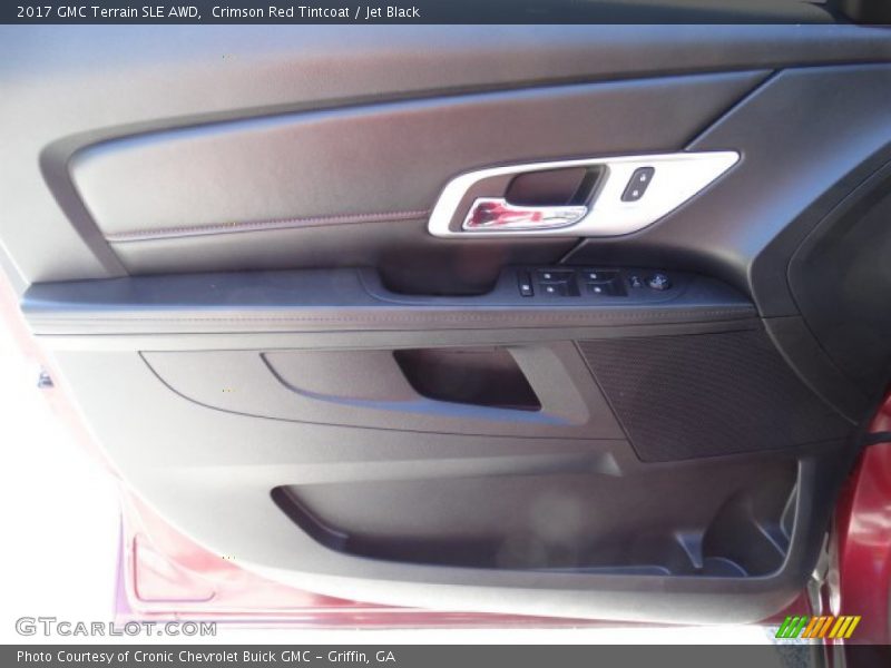 Crimson Red Tintcoat / Jet Black 2017 GMC Terrain SLE AWD