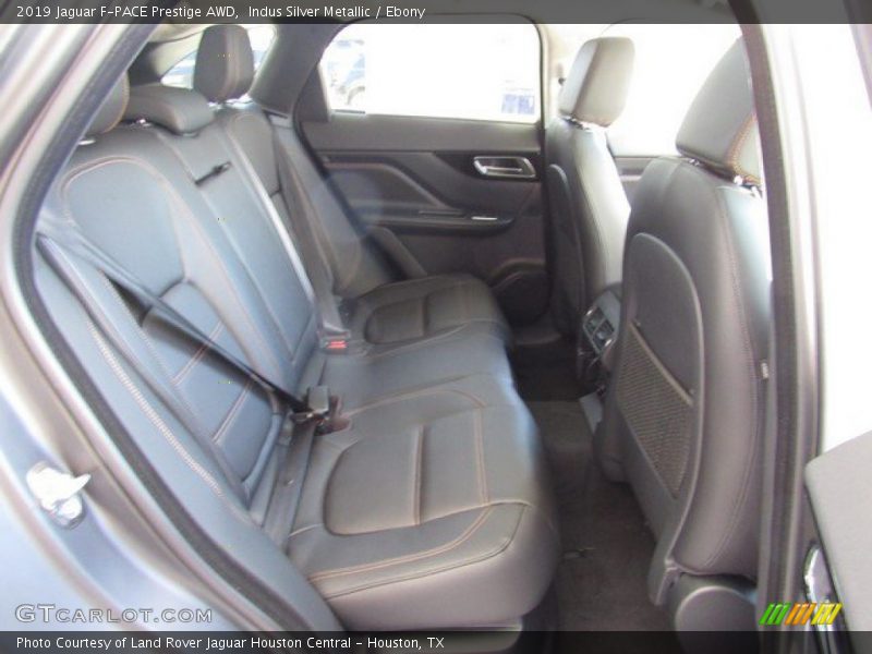 Rear Seat of 2019 F-PACE Prestige AWD