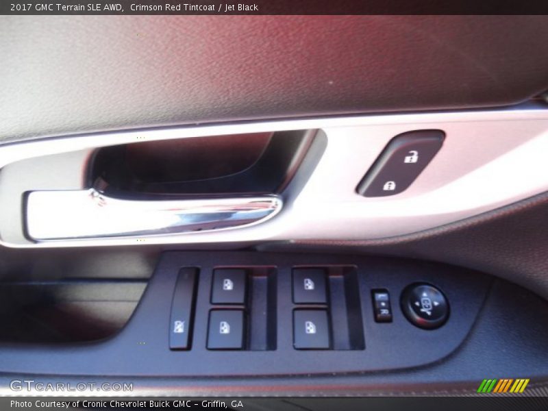 Crimson Red Tintcoat / Jet Black 2017 GMC Terrain SLE AWD