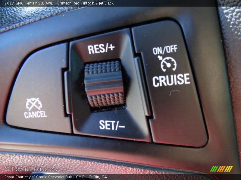 Crimson Red Tintcoat / Jet Black 2017 GMC Terrain SLE AWD