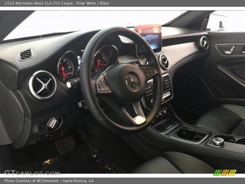 Polar White / Black 2019 Mercedes-Benz CLA 250 Coupe