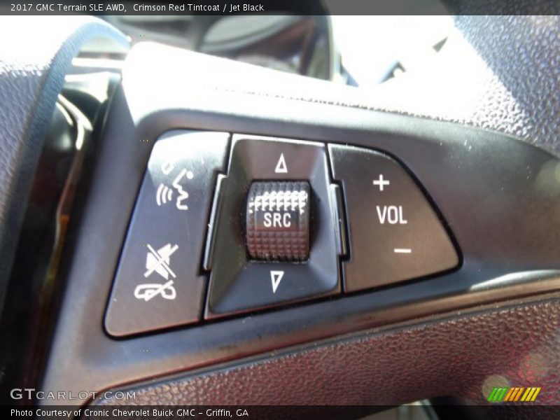 Crimson Red Tintcoat / Jet Black 2017 GMC Terrain SLE AWD