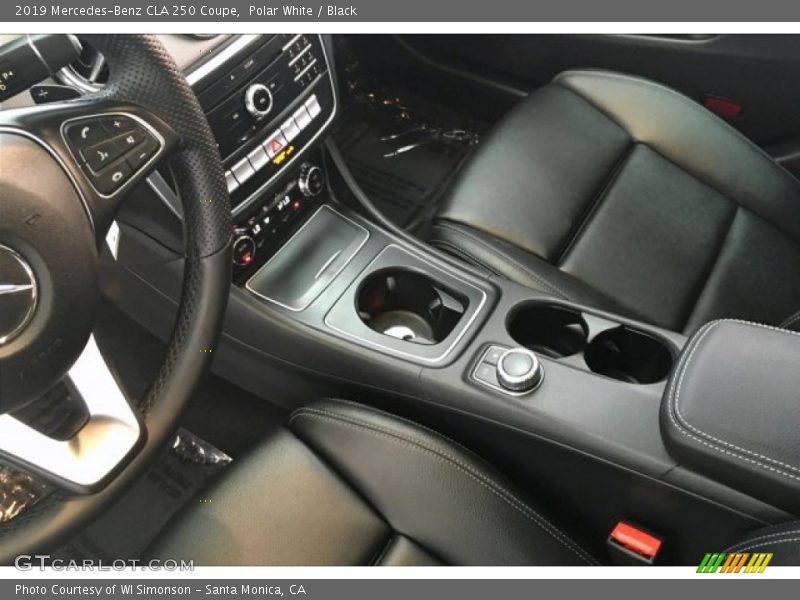 Polar White / Black 2019 Mercedes-Benz CLA 250 Coupe