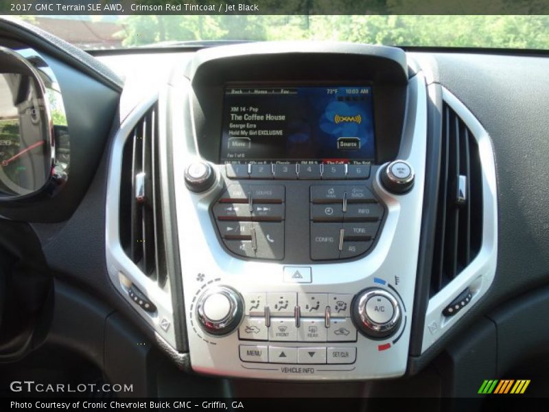 Crimson Red Tintcoat / Jet Black 2017 GMC Terrain SLE AWD