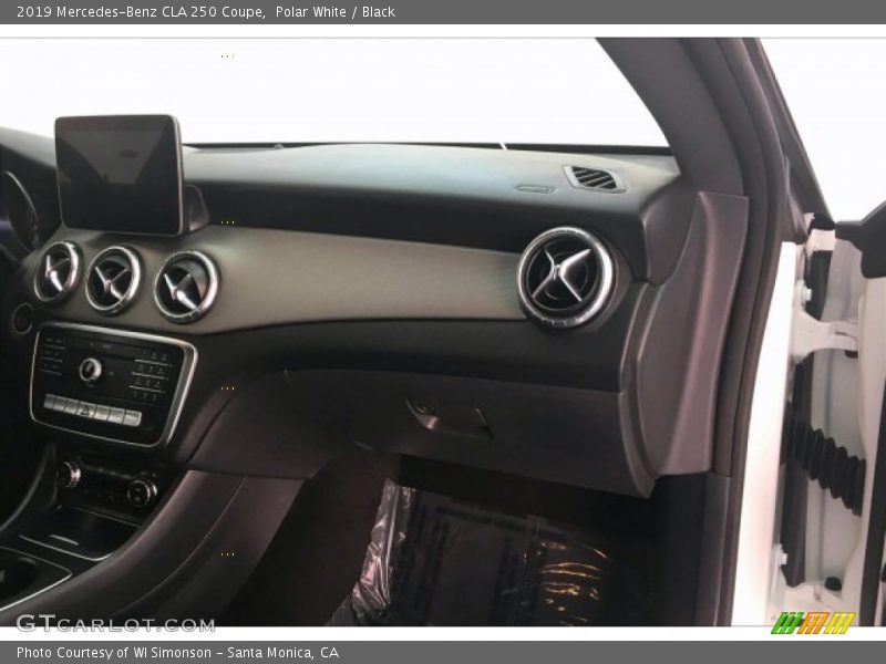 Polar White / Black 2019 Mercedes-Benz CLA 250 Coupe
