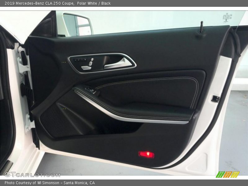 Polar White / Black 2019 Mercedes-Benz CLA 250 Coupe