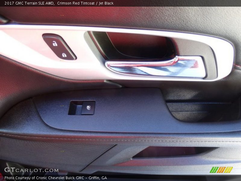 Crimson Red Tintcoat / Jet Black 2017 GMC Terrain SLE AWD