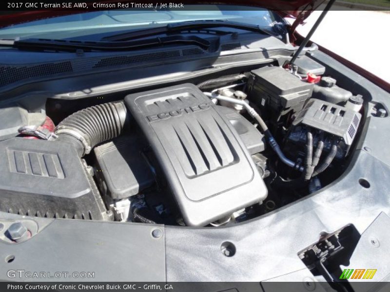 Crimson Red Tintcoat / Jet Black 2017 GMC Terrain SLE AWD