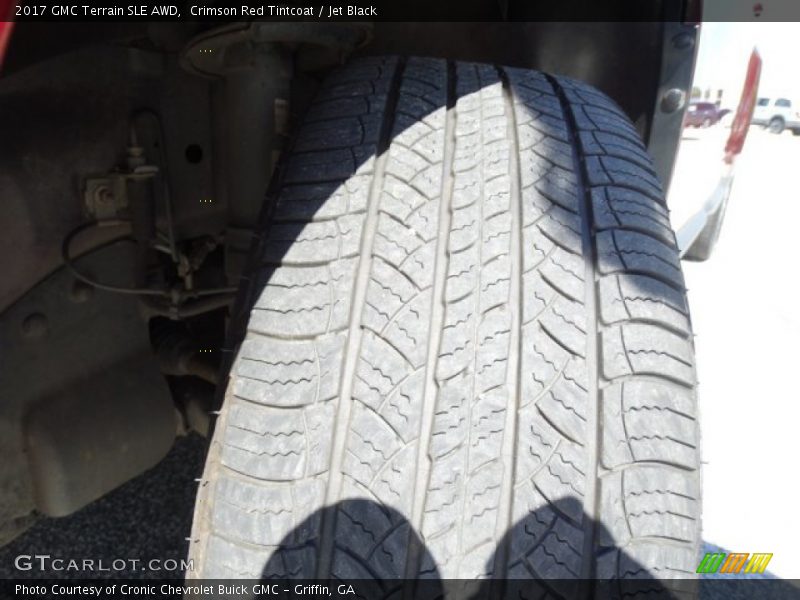 Crimson Red Tintcoat / Jet Black 2017 GMC Terrain SLE AWD