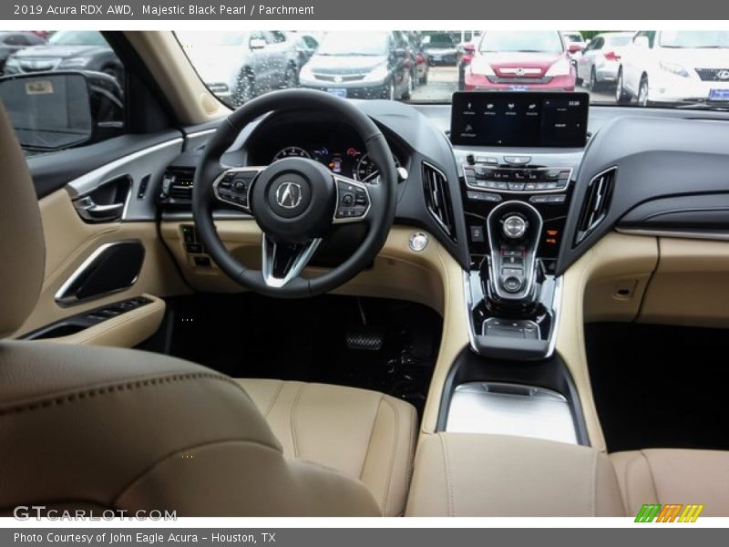Majestic Black Pearl / Parchment 2019 Acura RDX AWD