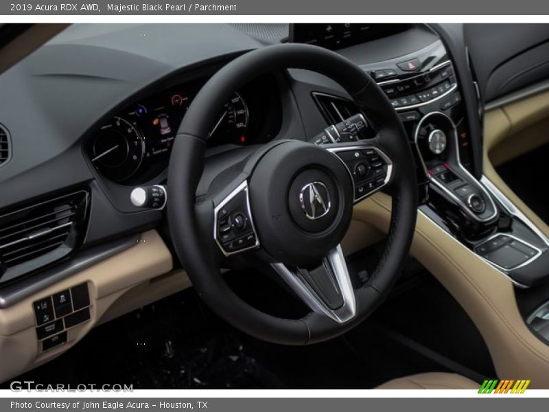 Majestic Black Pearl / Parchment 2019 Acura RDX AWD