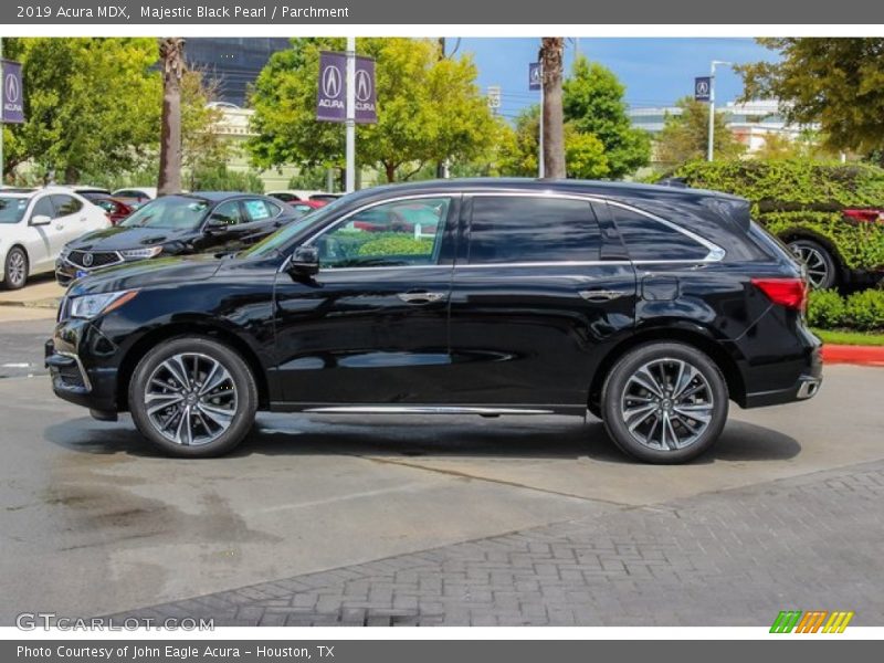 Majestic Black Pearl / Parchment 2019 Acura MDX