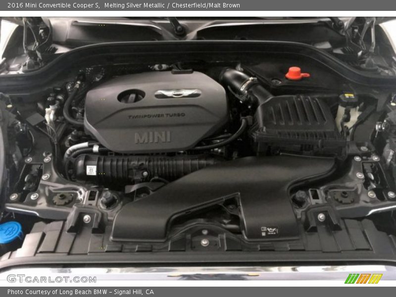 Melting Silver Metallic / Chesterfield/Malt Brown 2016 Mini Convertible Cooper S