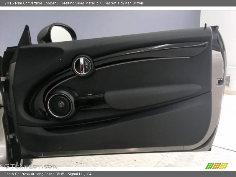 Melting Silver Metallic / Chesterfield/Malt Brown 2016 Mini Convertible Cooper S