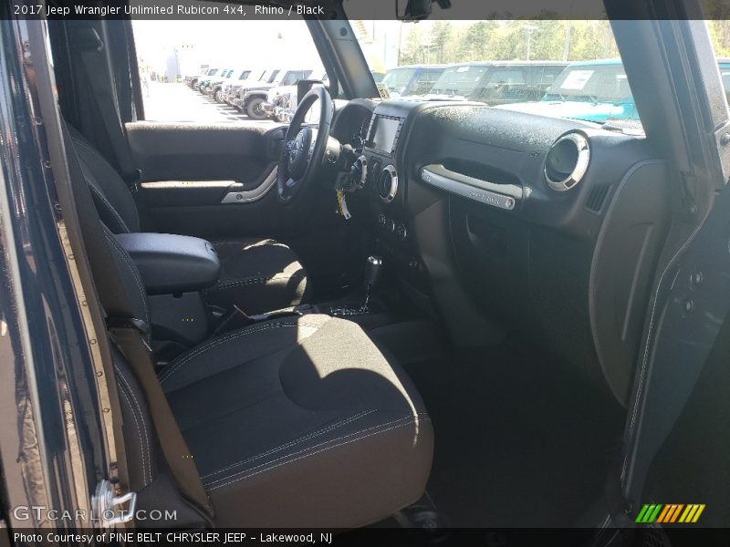 Rhino / Black 2017 Jeep Wrangler Unlimited Rubicon 4x4