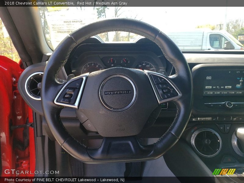  2018 Camaro LT Convertible Steering Wheel