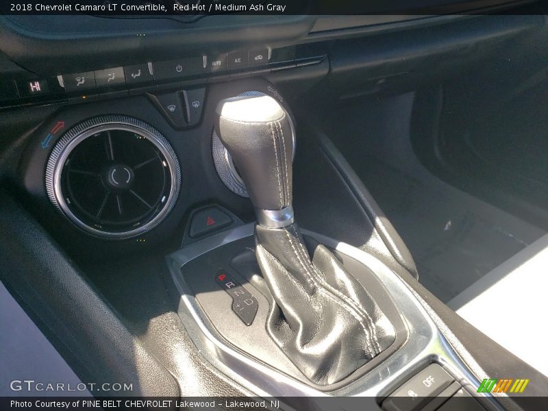  2018 Camaro LT Convertible 8 Speed Automatic Shifter