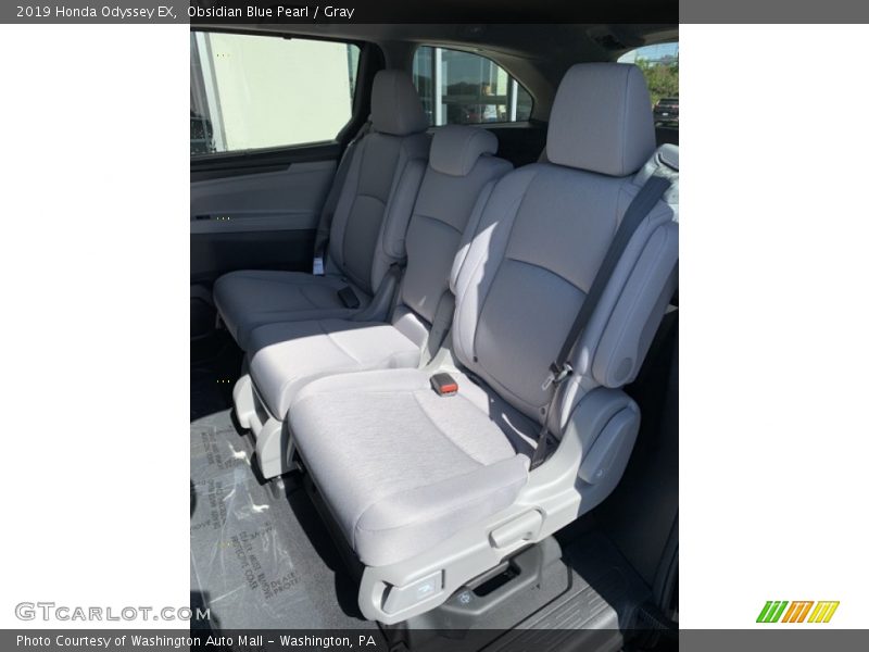 Obsidian Blue Pearl / Gray 2019 Honda Odyssey EX