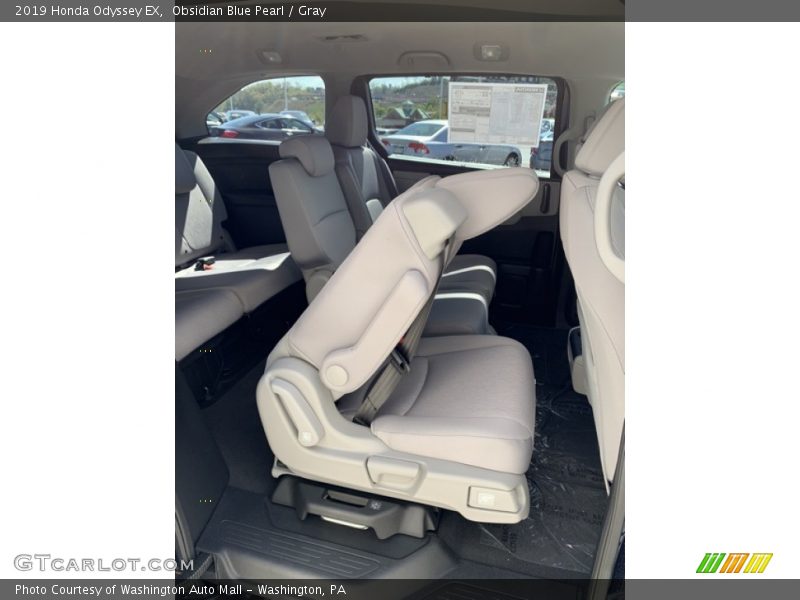 Obsidian Blue Pearl / Gray 2019 Honda Odyssey EX