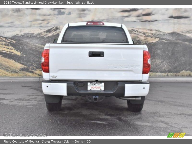 Super White / Black 2019 Toyota Tundra Limited CrewMax 4x4