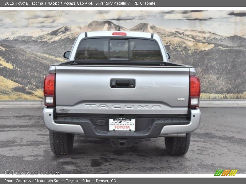Silver Sky Metallic / TRD Graphite 2019 Toyota Tacoma TRD Sport Access Cab 4x4