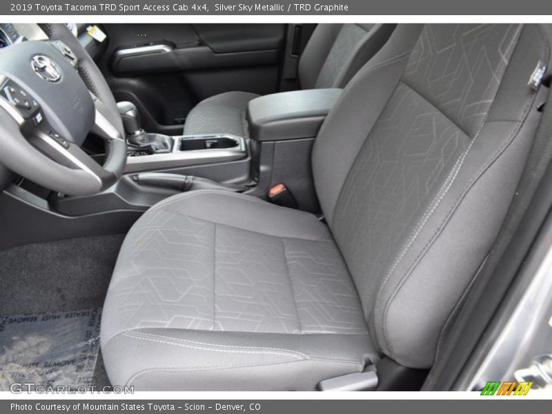 Silver Sky Metallic / TRD Graphite 2019 Toyota Tacoma TRD Sport Access Cab 4x4