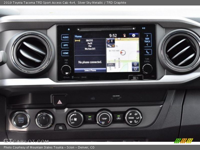 Silver Sky Metallic / TRD Graphite 2019 Toyota Tacoma TRD Sport Access Cab 4x4