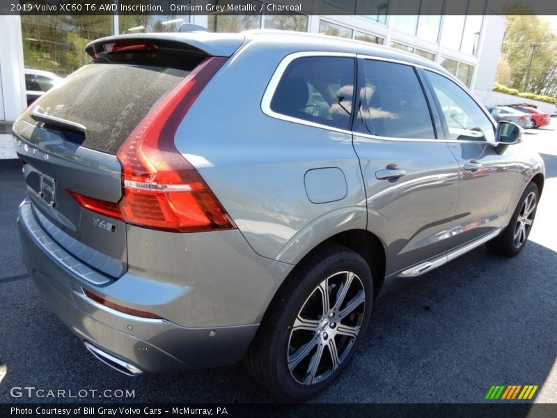 Osmium Grey Metallic / Charcoal 2019 Volvo XC60 T6 AWD Inscription