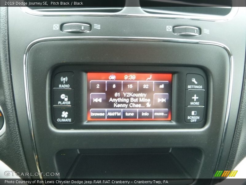 Pitch Black / Black 2019 Dodge Journey SE