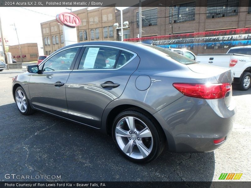 Polished Metal Metallic / Ebony 2014 Acura ILX 2.0L