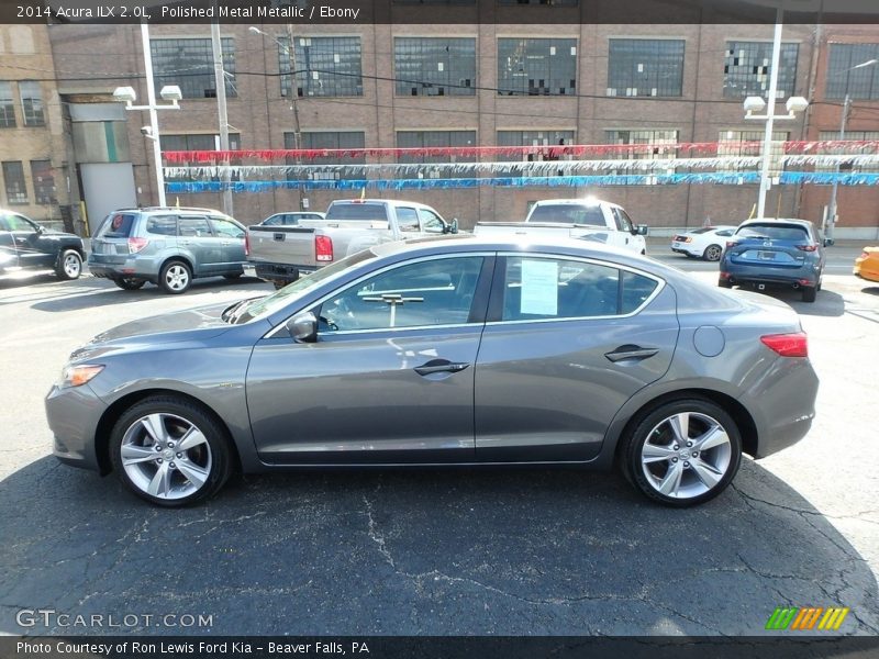 Polished Metal Metallic / Ebony 2014 Acura ILX 2.0L