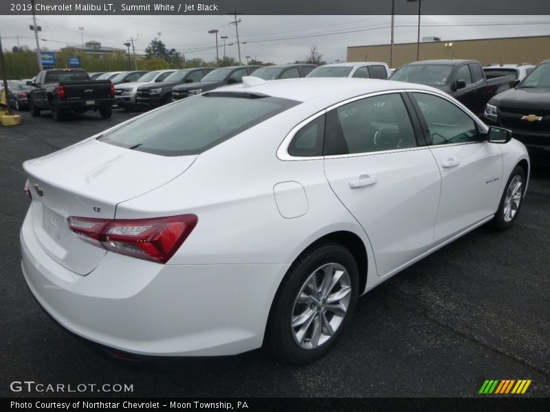 Summit White / Jet Black 2019 Chevrolet Malibu LT